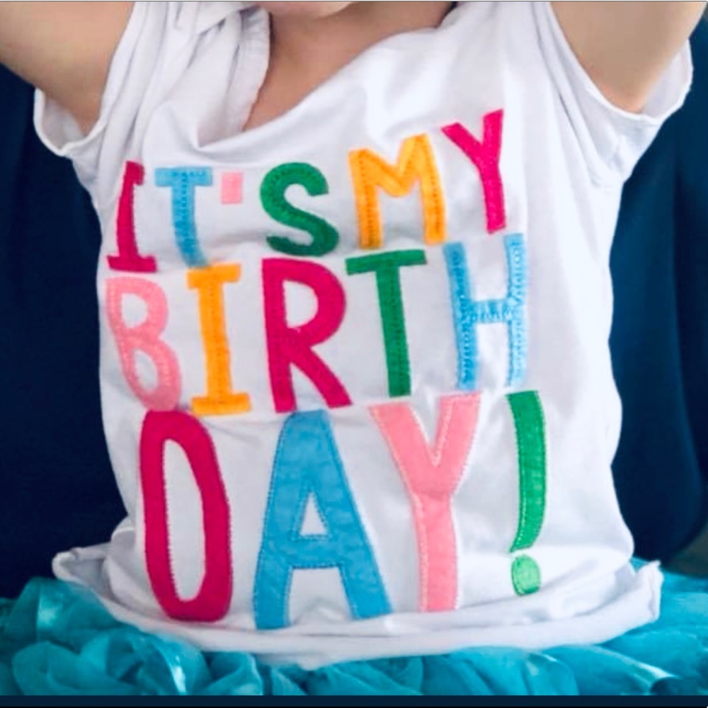 Birthday outfit (shirt and tutu)